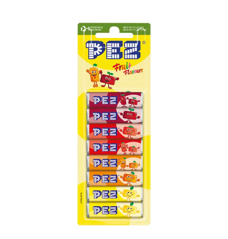Pez täyttöpakkaus 8 kpl - Makeispussit, -patukat ja tikkarit - 9044400231009 - 1