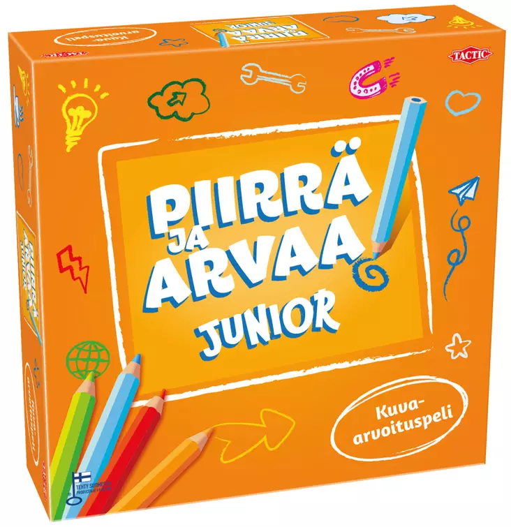 Piirrä ja Arvaa Junior - Pöytä- ja lautapelit - 6416739606439 - 1