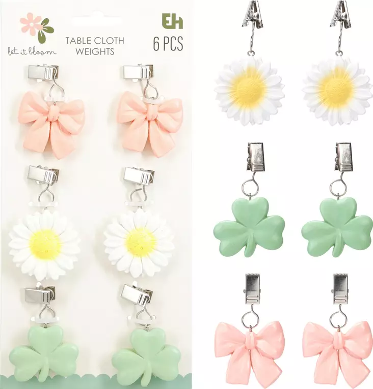 Pöytäliinapainot 4 kpl/pkt - Keittiötekstiilit - 8721037801669 - 1