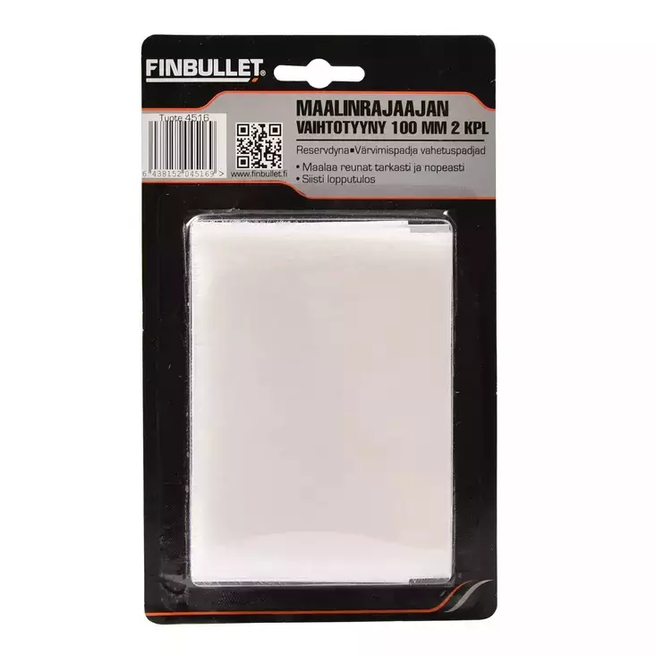 Rajaajan vaihtotyynyt 2 kpl - Muut maalaustarvikkeet - 6438152045169 - 1