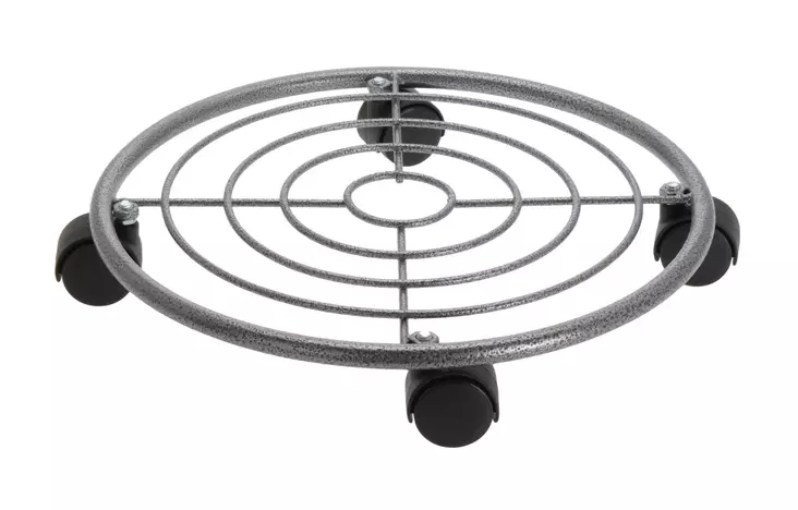 RUUKUN ALUNEN PYÖRILLÄ 35 cm - Kukkaruukun aluset - 8711295389399 - 1