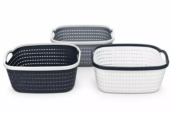 Säilytyskori 30,5 × 23 × 17 cm – 1 kpl värilajitelmasta - Korit - 6438506026769 - 1