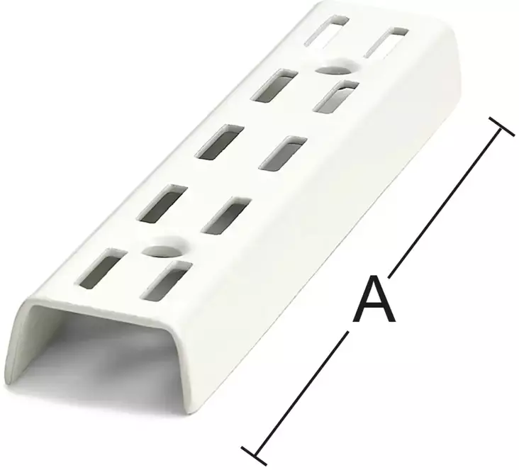 SEINÄKISKO 100CM VALK. - Hyllynkannattimet - 7317900309519 - 1