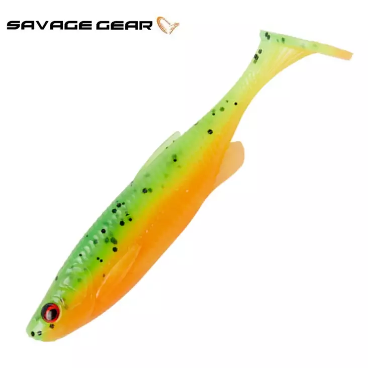 SG Fat Minnow T-Tail 9cm Firecracker - Jigit ja jigipäät - 5706301769909 - 1