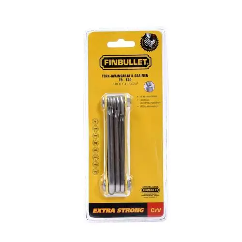 TORX KAHVA 8-OS TRUPER - Työkalusarjat - 7501206640579 - 1