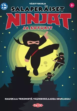 VÄRITYSKIRJA SALAPERÄISET NINJAT - Askartelu- ja värikirjat - 6416739554969 - 1